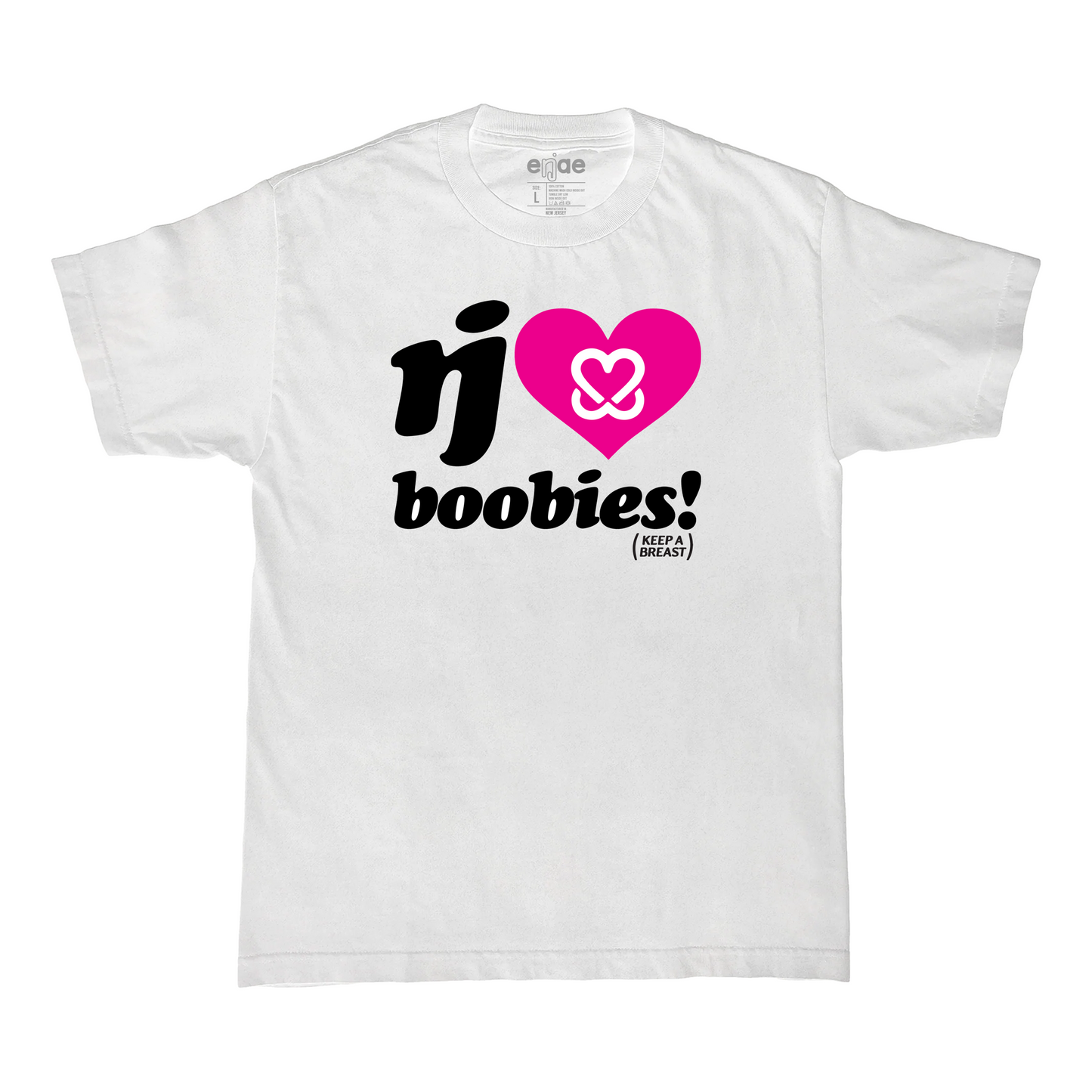 enjae boobies tee