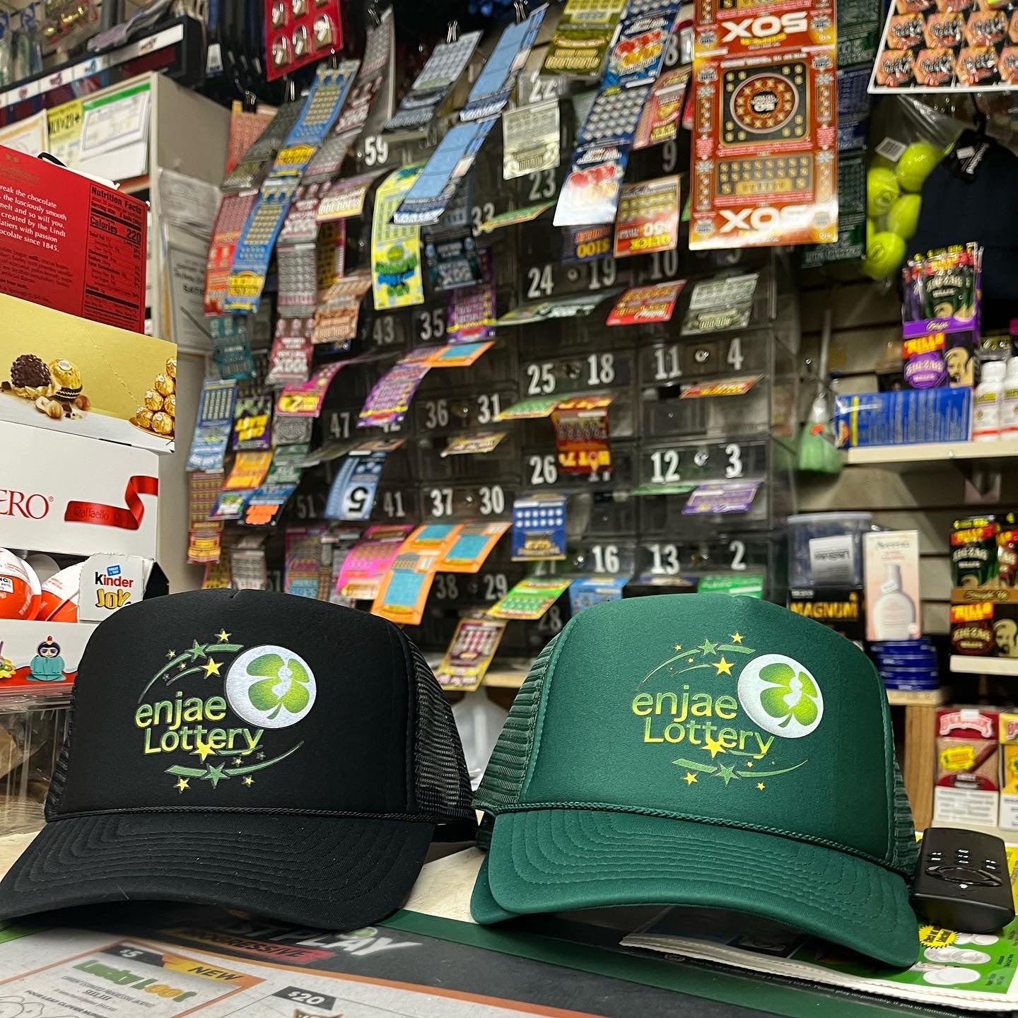 enjae lottery trucker